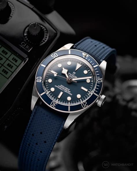 tudor black bay 58 blue strap|tudor black bay replacement strap.